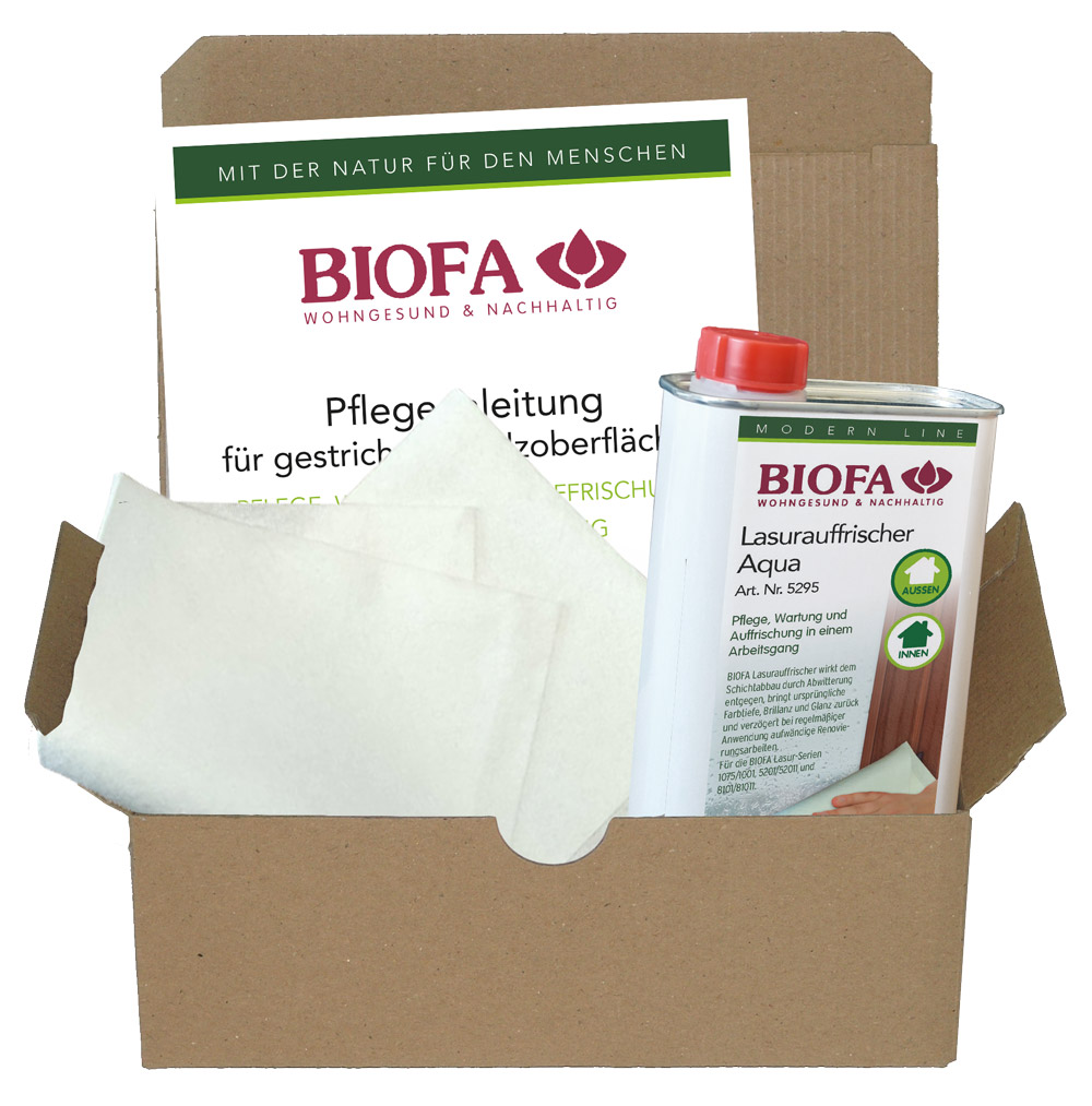 Pflegeset Lasurauffrischer